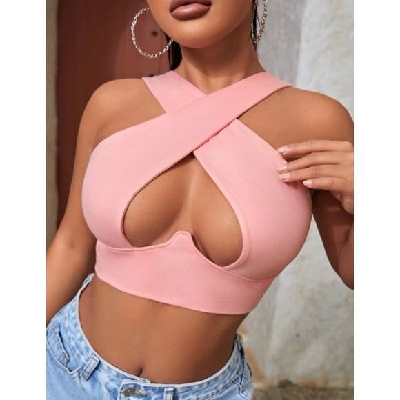 Shein pink top size S - Picture 1 of 4